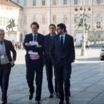 Auro Palomba e Elkann Auro Palomba e Elkann